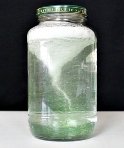 pet tornado in a jar - a tornado in real life