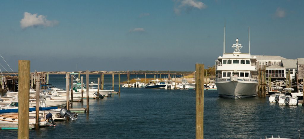 boats docked on cape cod