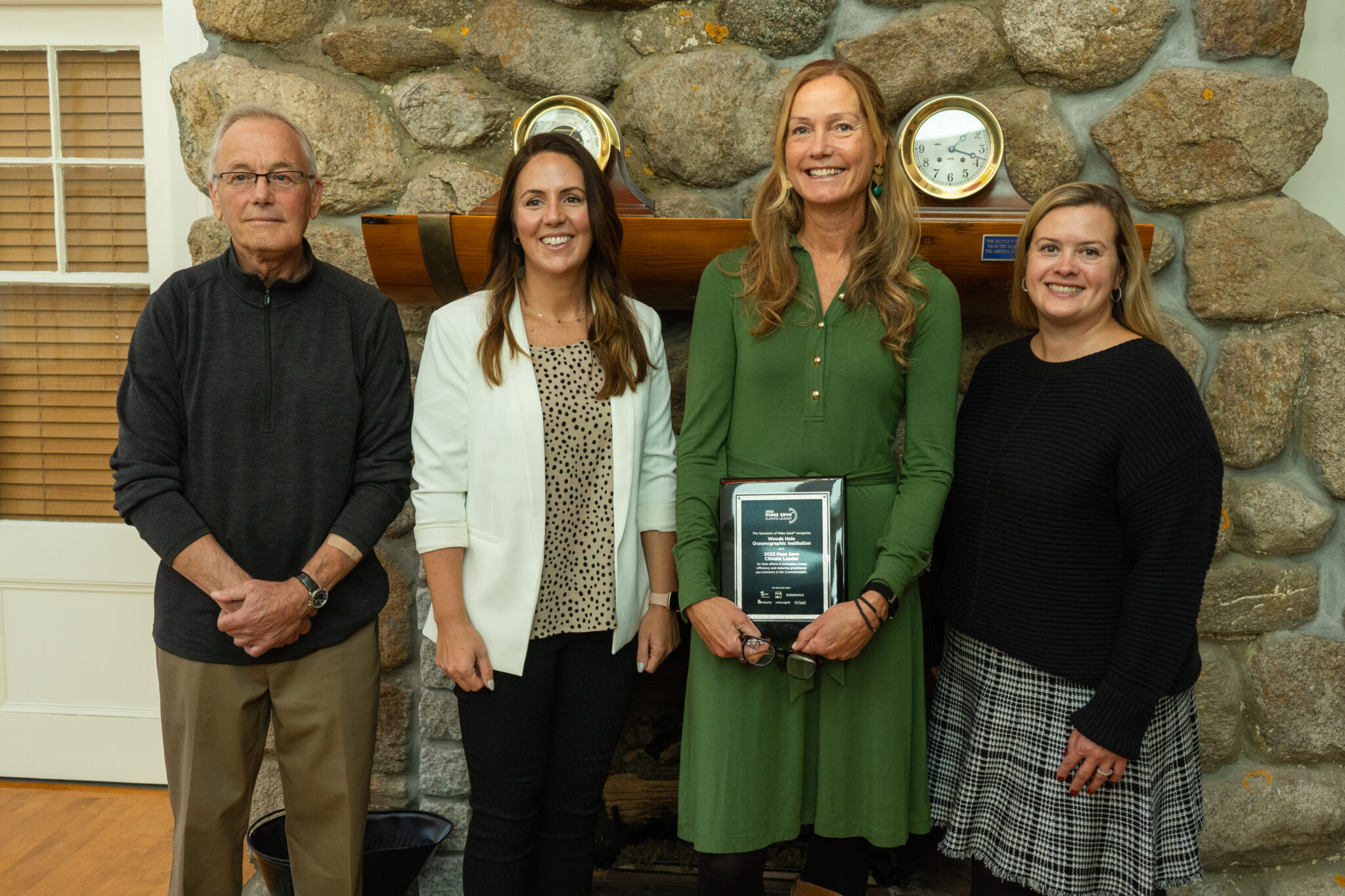 WHOI Recognized as 2022 Mass Save® Climate Leader