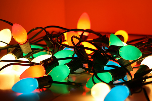 christmas lights