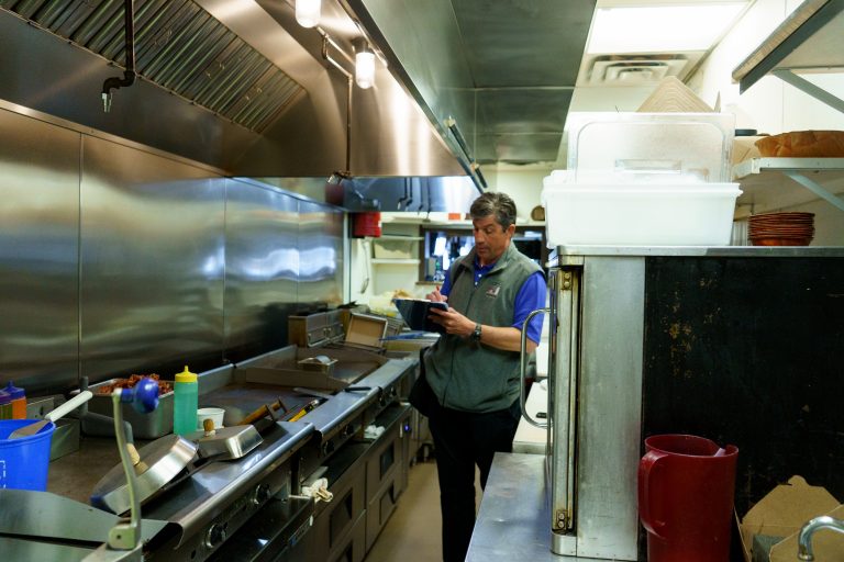 Commercial Kitchen with Energy Specialist